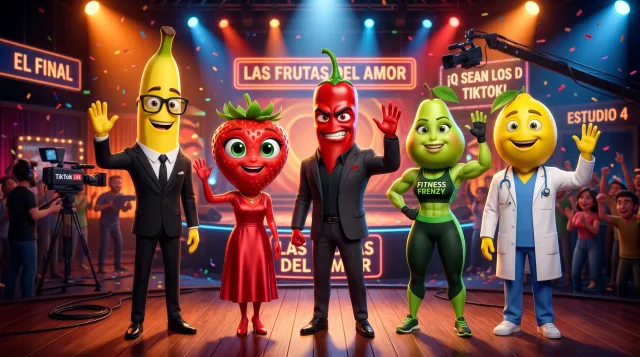 🍓 Personajes Fruti Novela por Eldrin