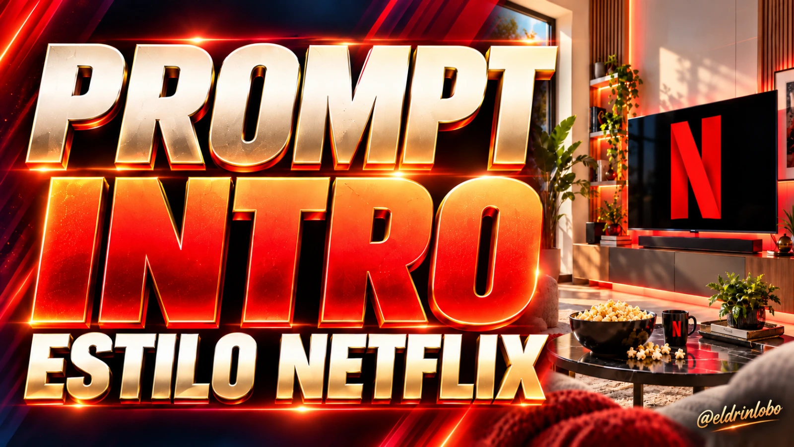 Prompt para convertir tu nombre en una intro estilo Netflix