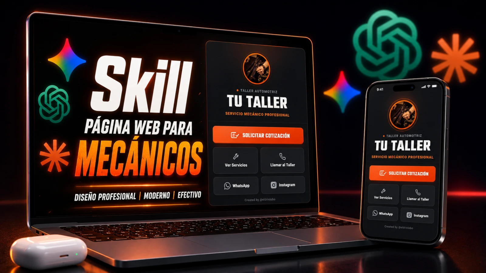 Crea la Web de tu Taller con IA para Atraer Nuevos Clientes